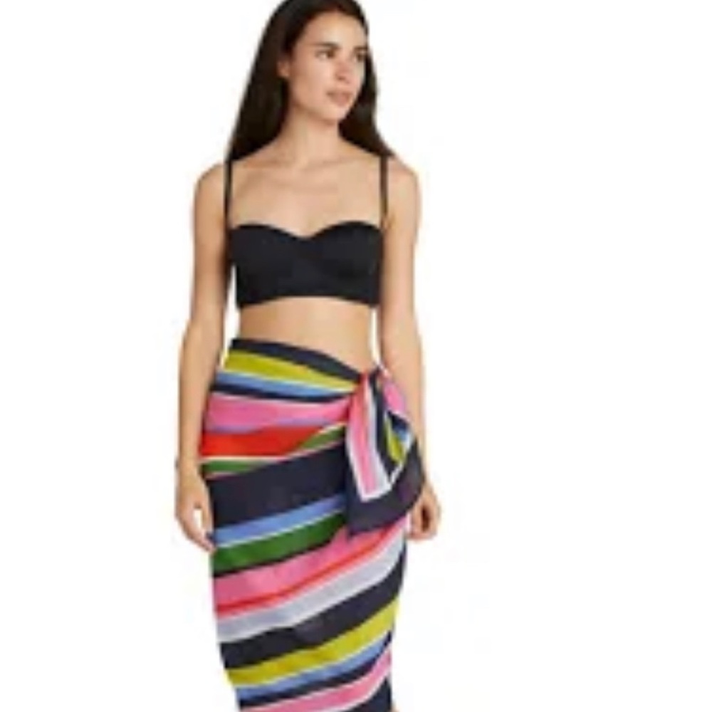 NWT Kate Spade Sunny Day Pareo Scarf/
Multi-Beach Swim CoverUp/ Sarong/Wrap $140
